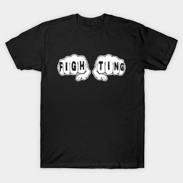 Fighting Fists T-Shirt by adik